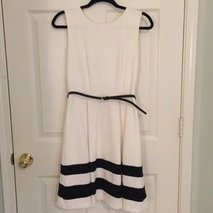 Calvin Klein Black & White Dress